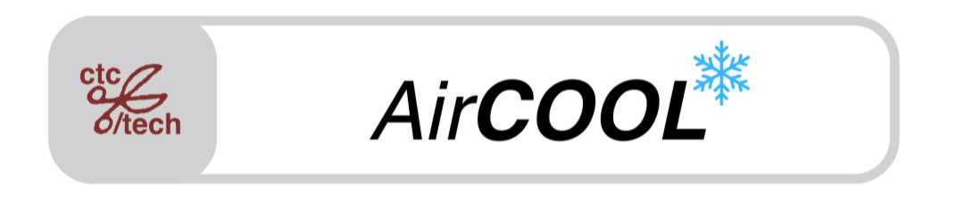 AirCOOL logo with 'ctc tech' on a white background