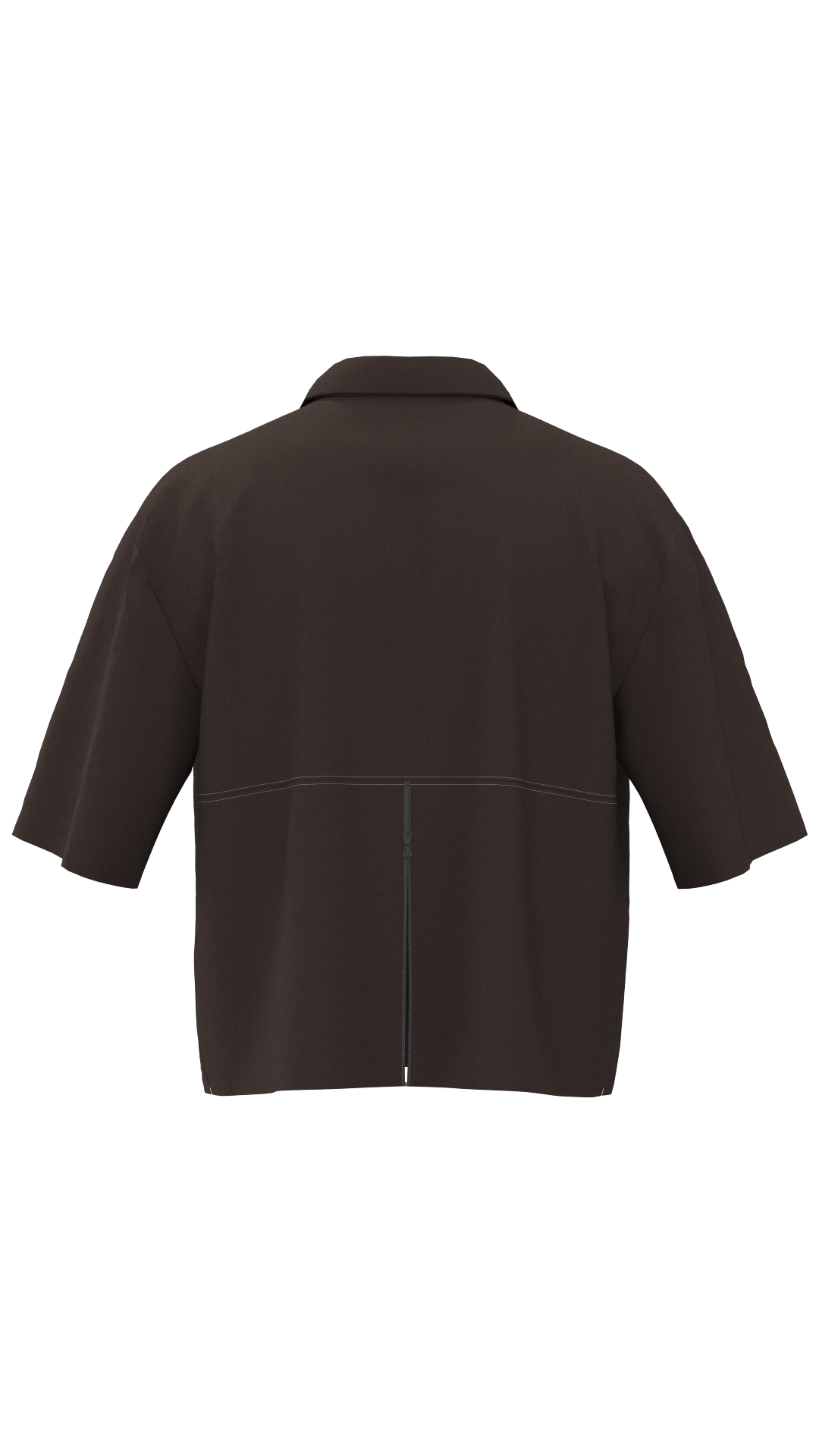 Short Sleeve Zip-Up