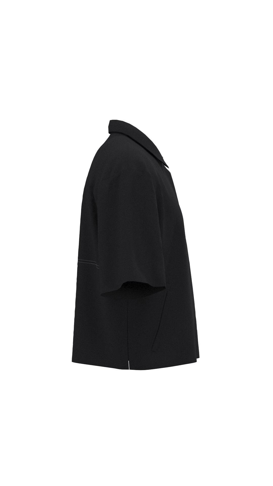 Short Sleeve Zip-Up
