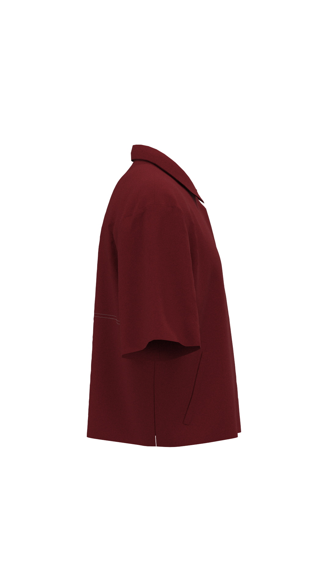 Short Sleeve Zip-Up