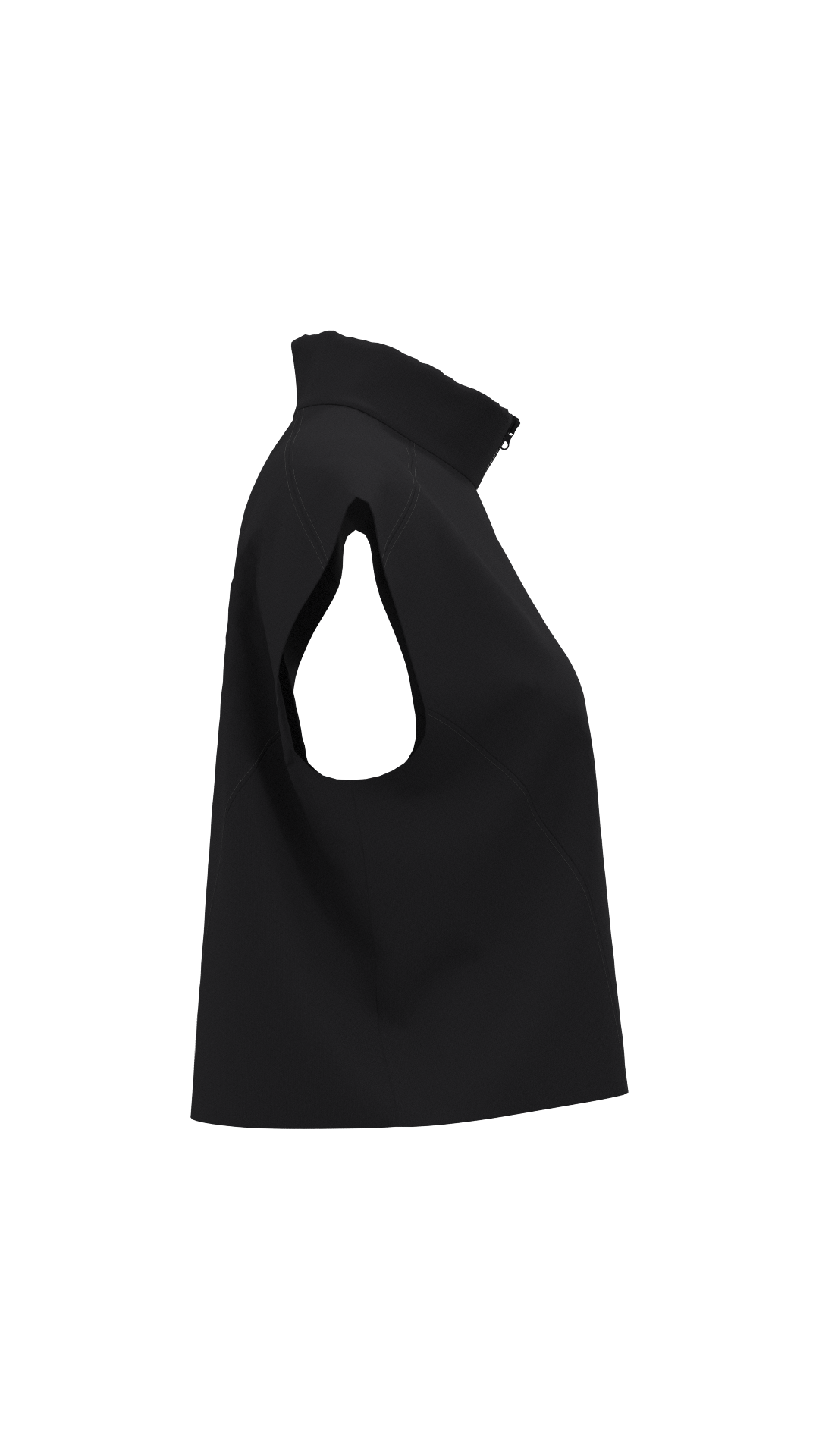 Women Sleeveless Zip-Up